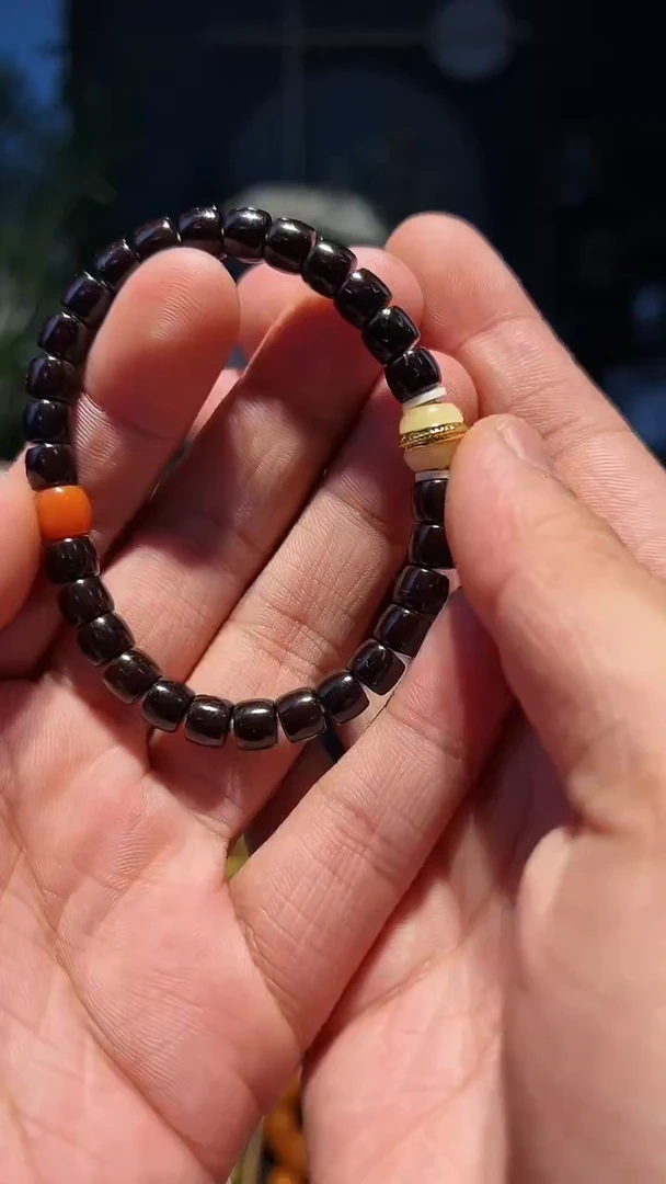 【闪购商品】椰蒂手串未镶嵌7+椰蒂木带宝串