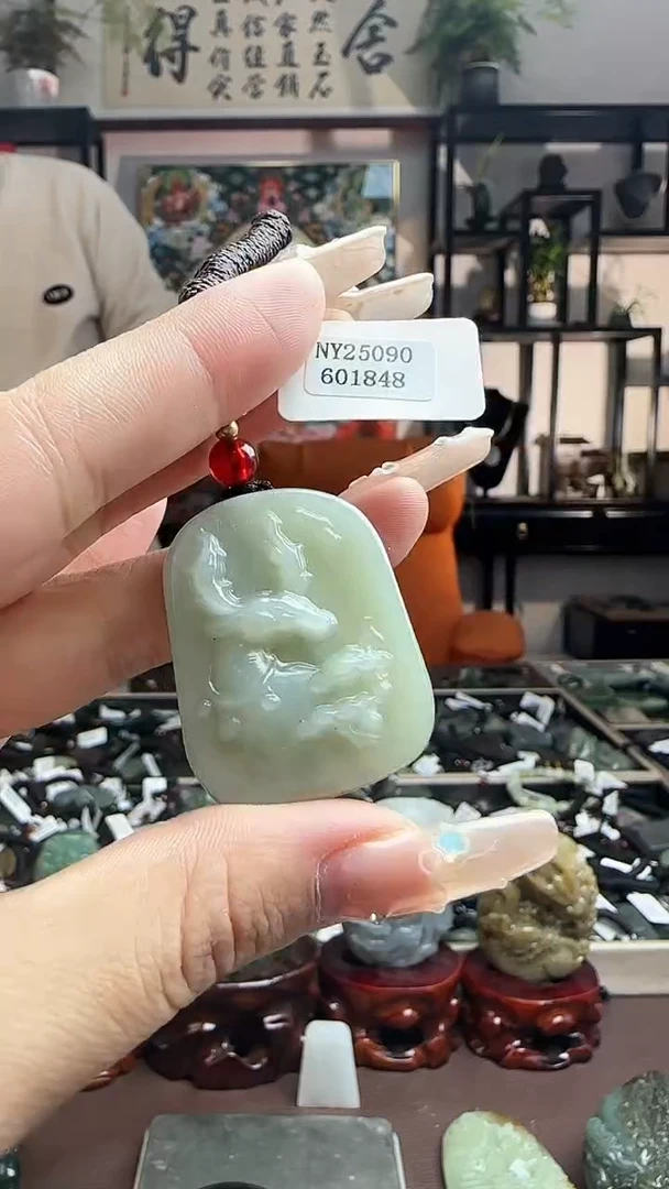 颈饰未镶嵌和田玉1848