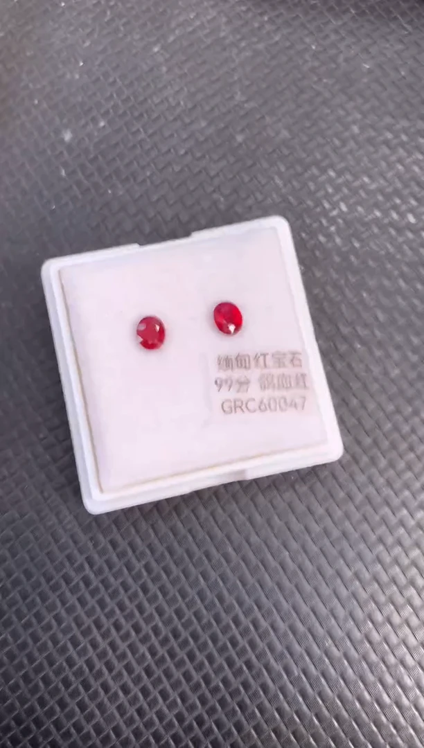 裸石红宝石天然鸽血红红宝石