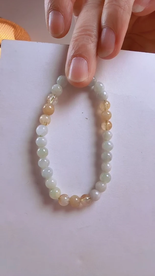 未镶嵌手链翡翠手串