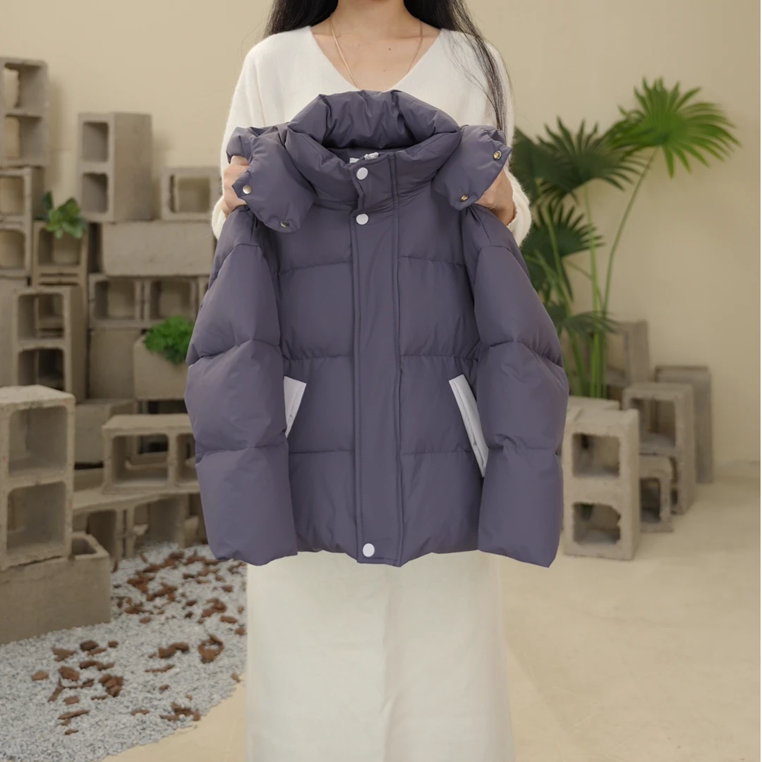 【SEVEN KIDS】90白鸭绒 2025女童冬装羽绒服外套 35A1399