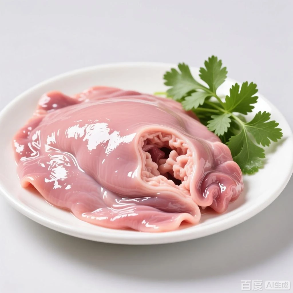 新鲜猪肚厚实爽口弹牙