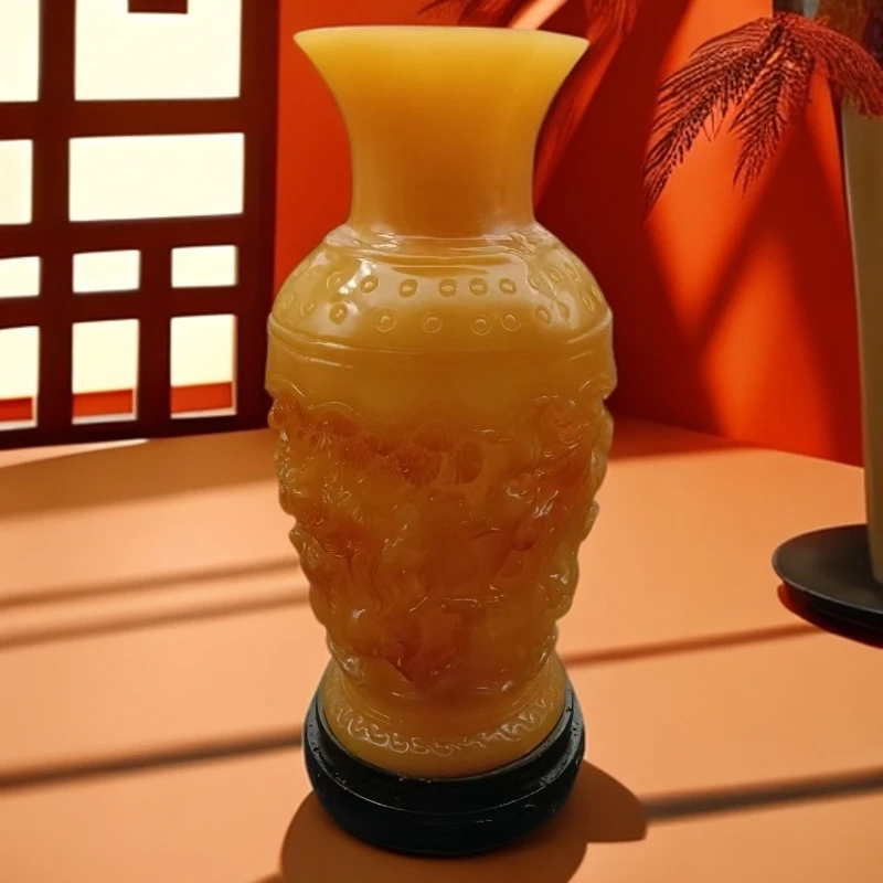 【媛创】 龙凤瓶 摆件2