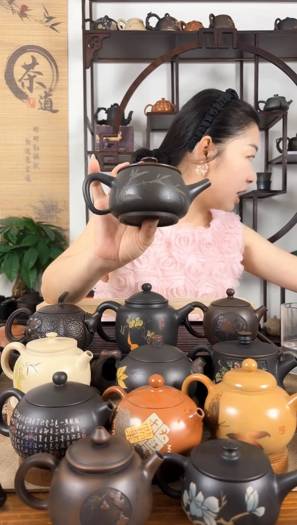 正品云南建水紫陶茶壶200CC左右