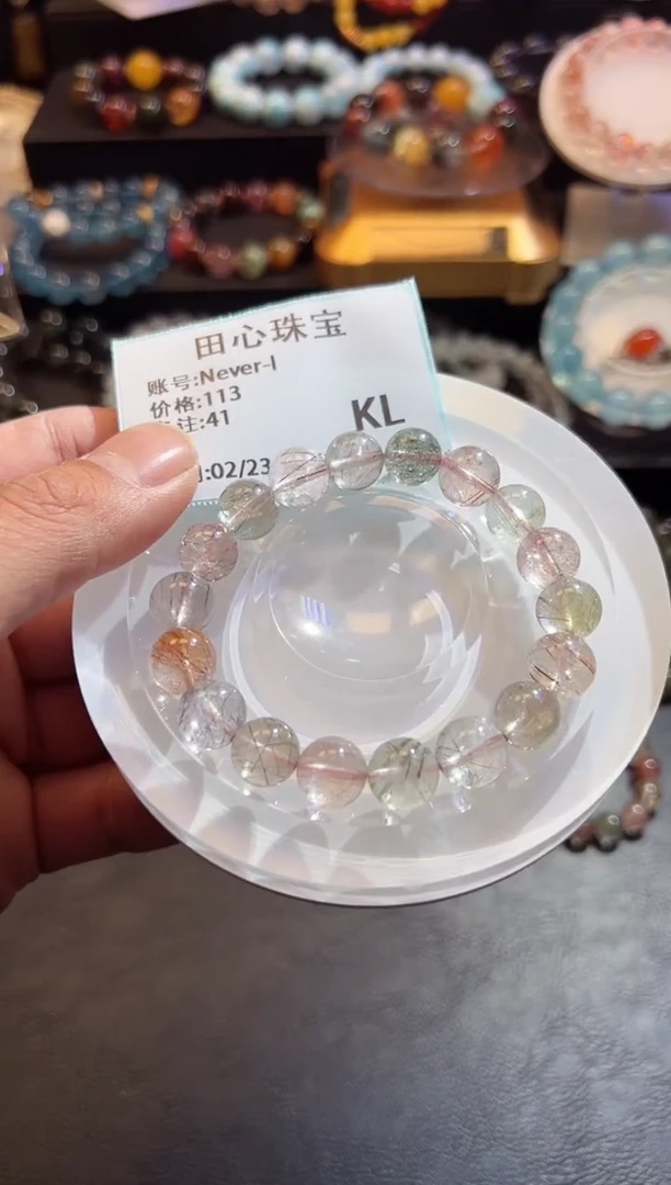 【闪购商品】水晶手链未镶嵌水晶41