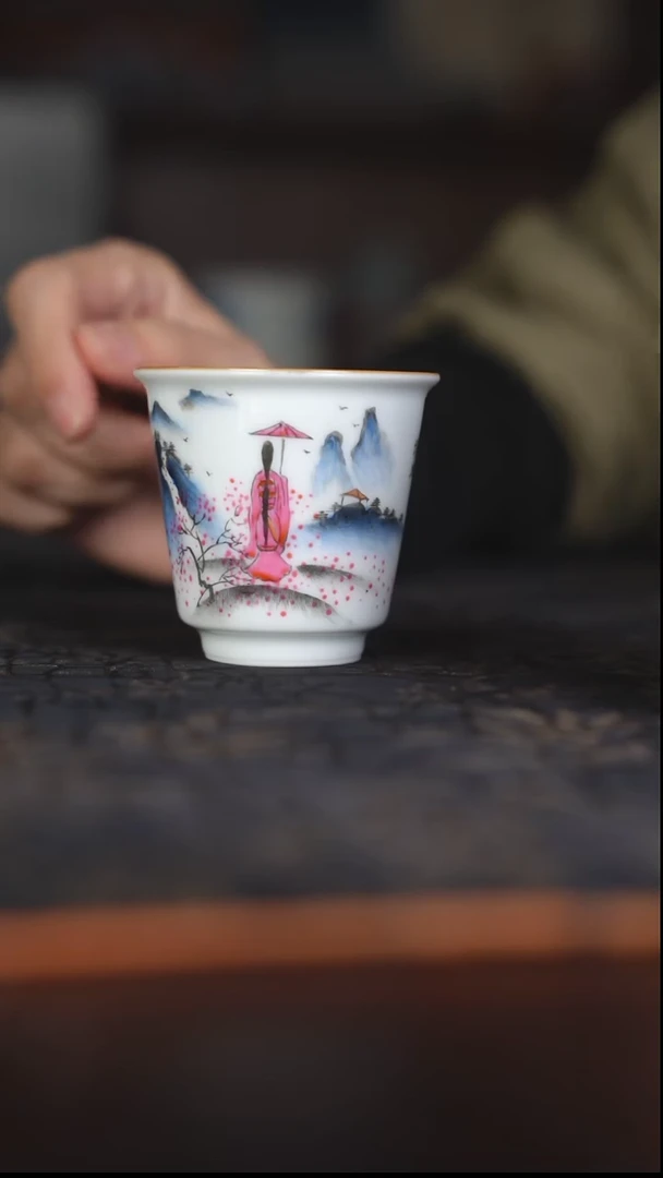 摆件瓷景德镇陶瓷精品茶器