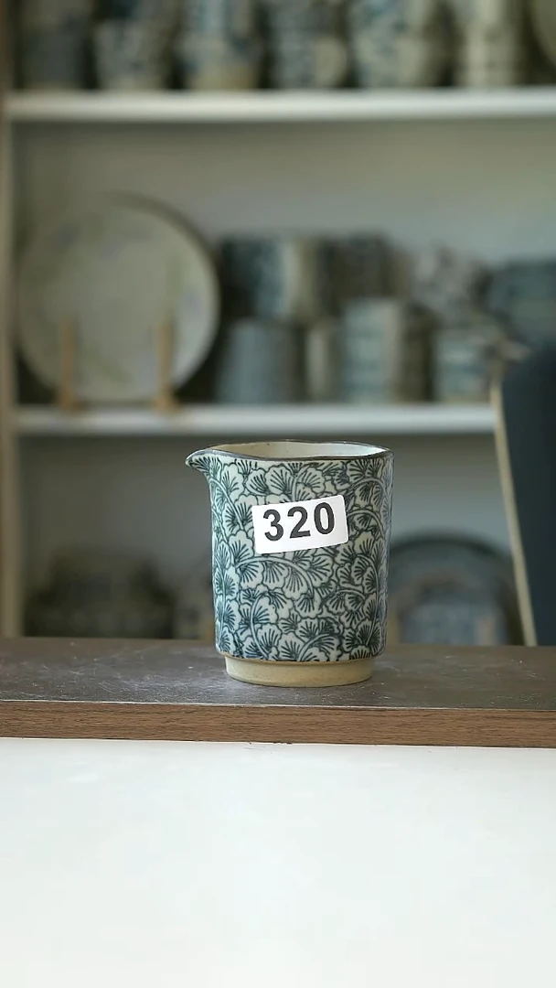 320瑕疵银杏公道杯300ml@4-2@
