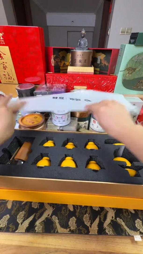 水晶玻璃吸管款瑞泉茶具整套