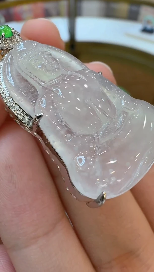 【闪购商品】翡翠吊坠(不含链)18K金镶嵌多样性团购发一件