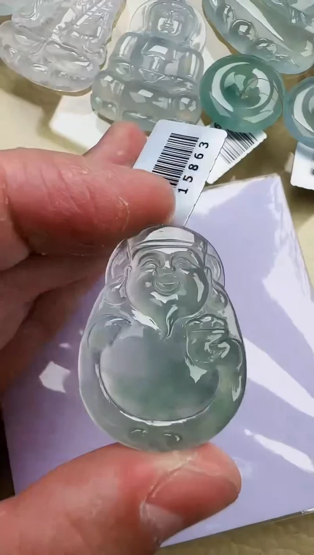 颈饰未镶嵌翡翠缅甸翡翠a货