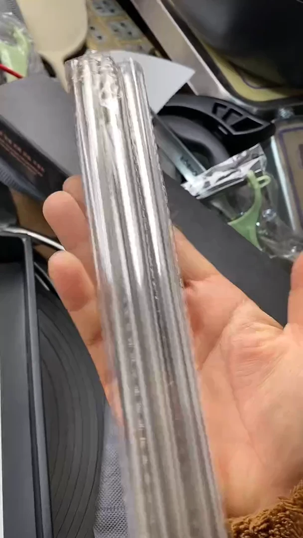 水晶玻璃1素味316不锈钢筷子十双