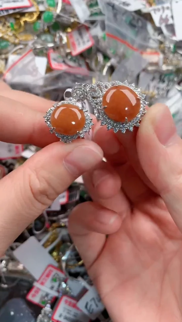 银S925镶嵌戒指翡翠111     1