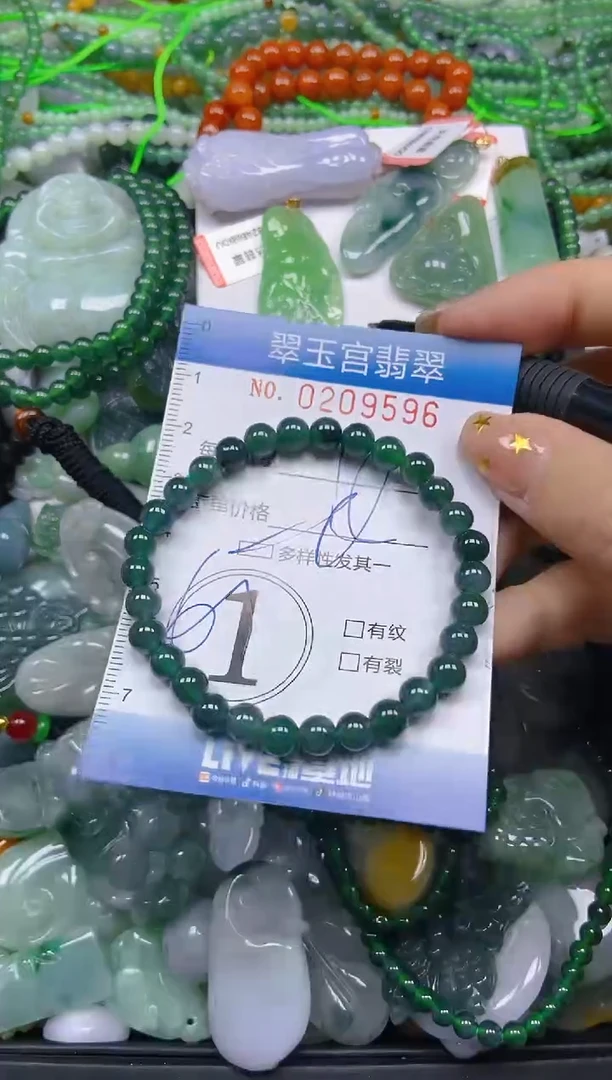 颈饰未镶嵌翡翠闪购C0209596多样性发其一