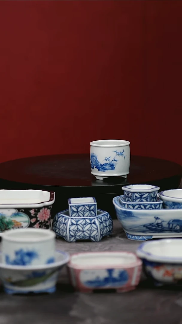 釉下跳*青花名家之作