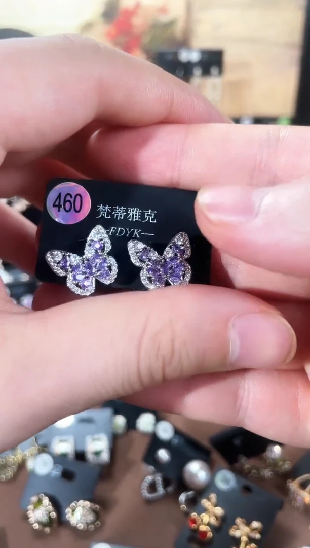 合金925银锆石梵460