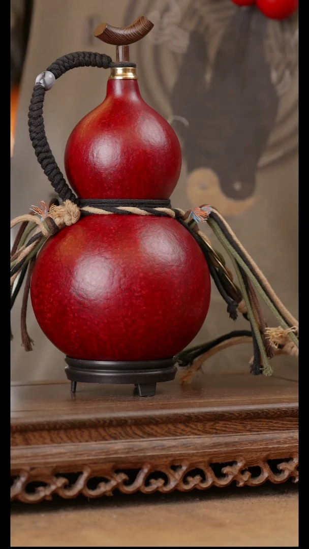 207号精品天然大漆酒葫芦一物一拍~