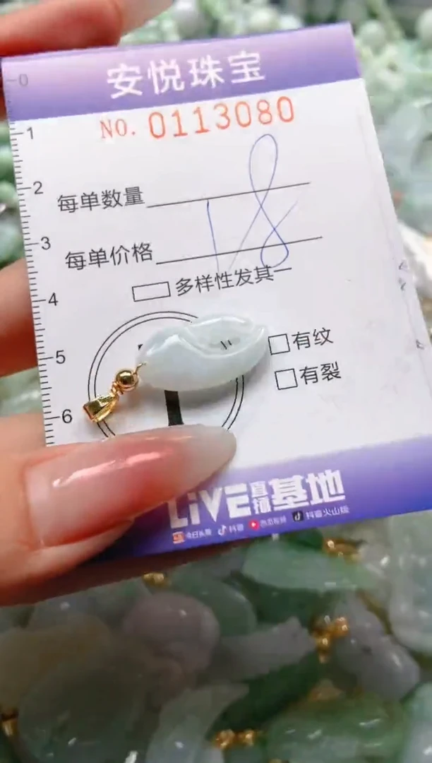 【闪购商品】翡翠颈饰未镶嵌闪购0113080