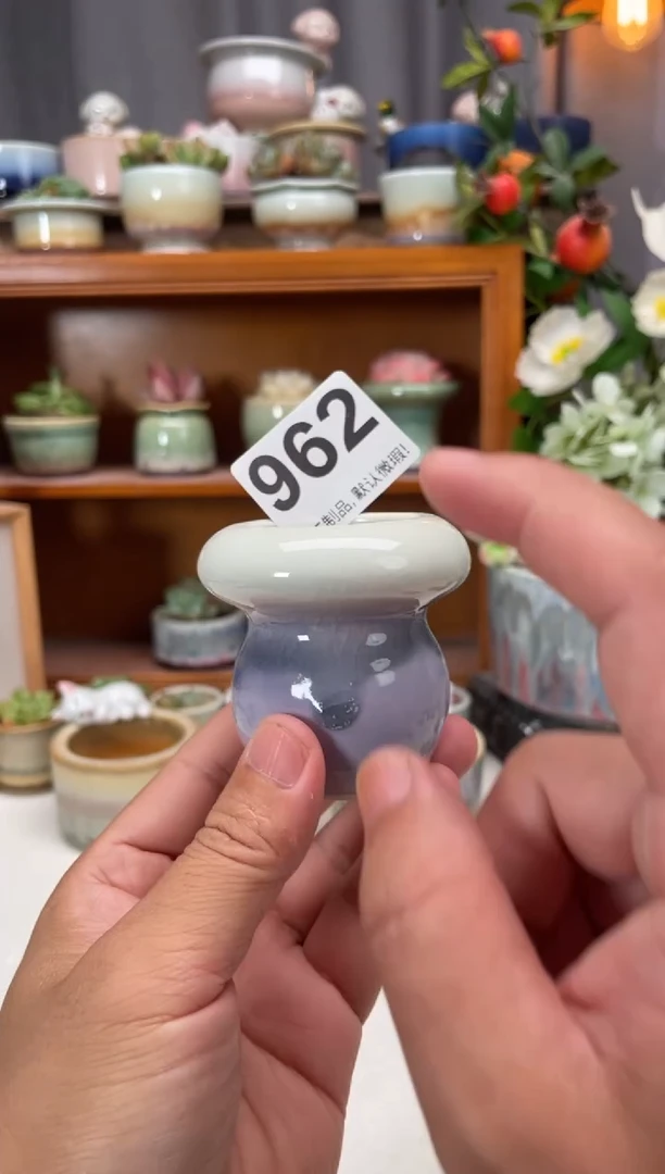 瓷片962知木小芳花盆