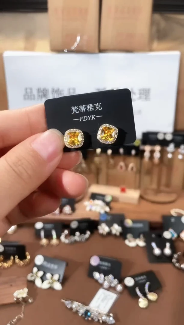 合金925银锆石梵382