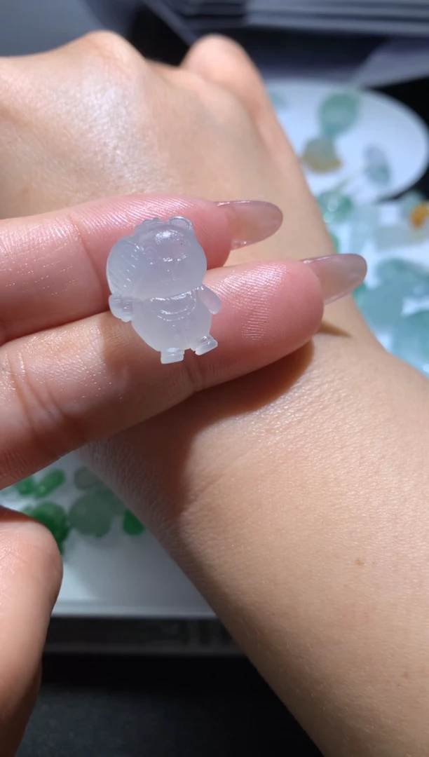 定制翡翠未镶嵌毛货