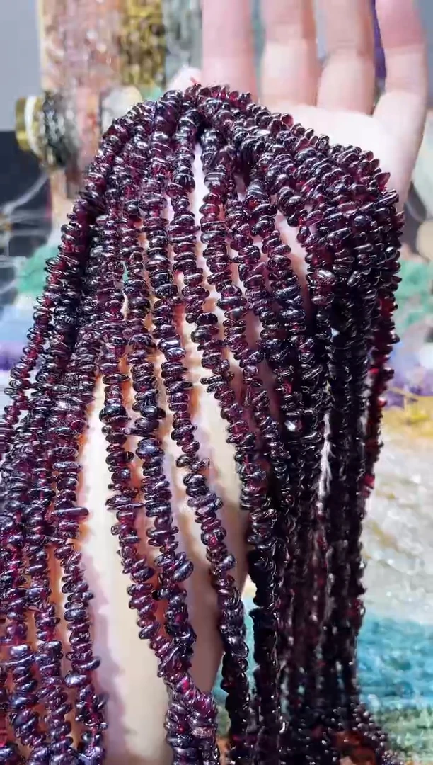 未镶嵌珠宝半成品水晶大石榴