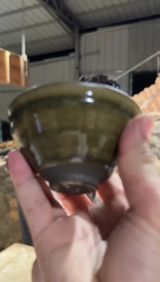 茶盏乡甲盏庄张家忠老师龙窑开窑现场8