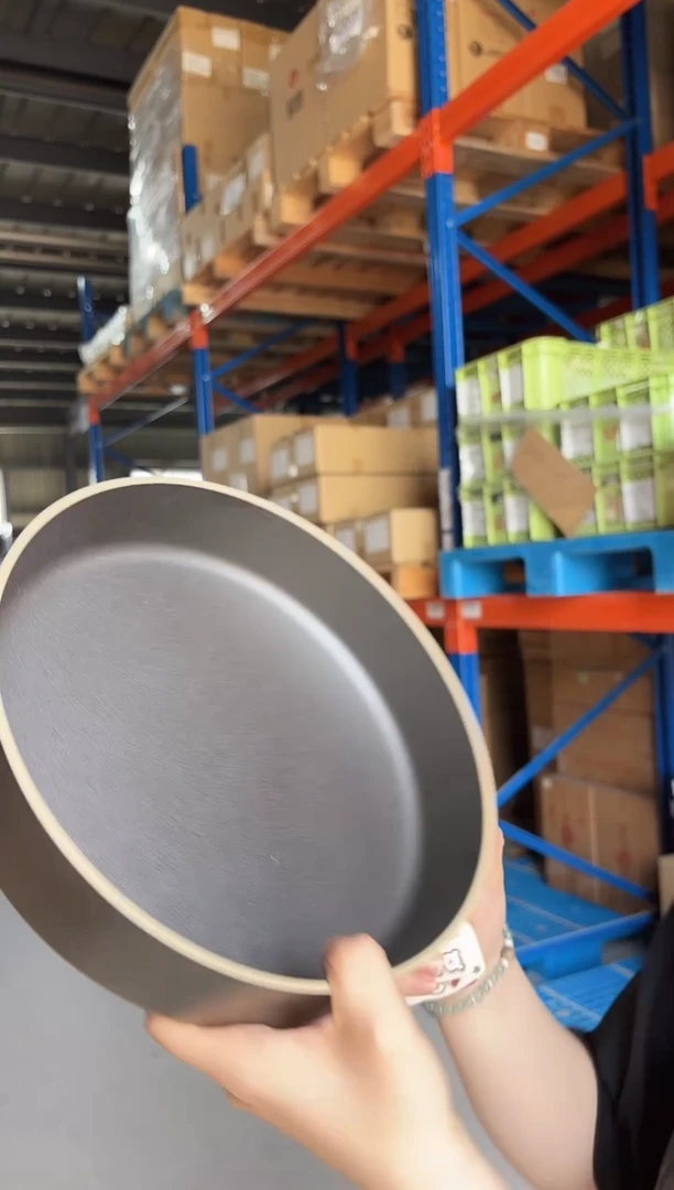 瓷魄色林 超大钵 黑φ２５５ｘ５５