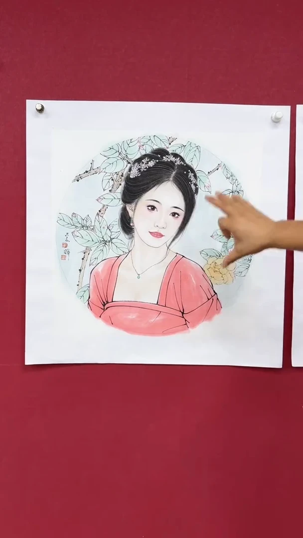 国画国画绘画山水花鸟