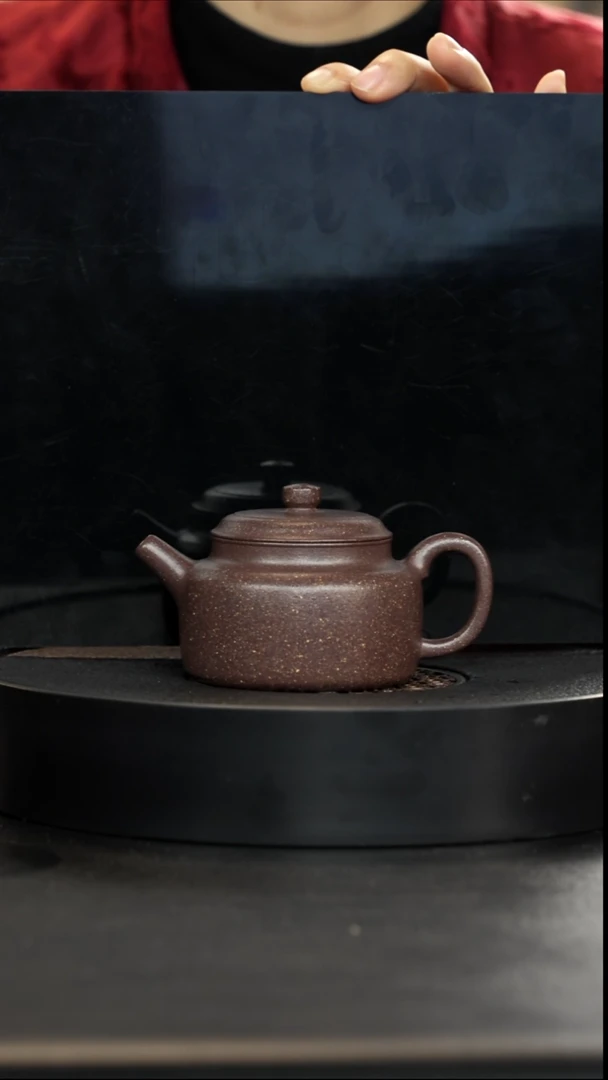 茶壶紫砂手工锤炼精挑24目满砂桃花泥德中200cc