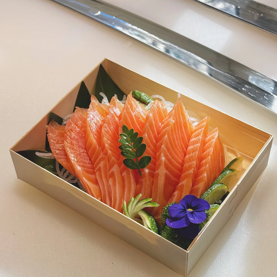 法罗皇冠冰鲜三文鱼现切