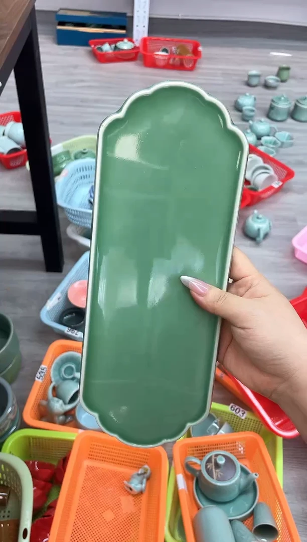 特价福利 微瑕 慧仙青瓷
