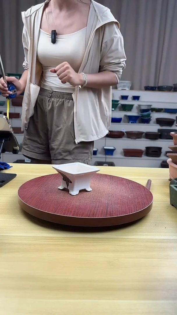 紫砂花盆紫砂花盆精品花盆微瑕