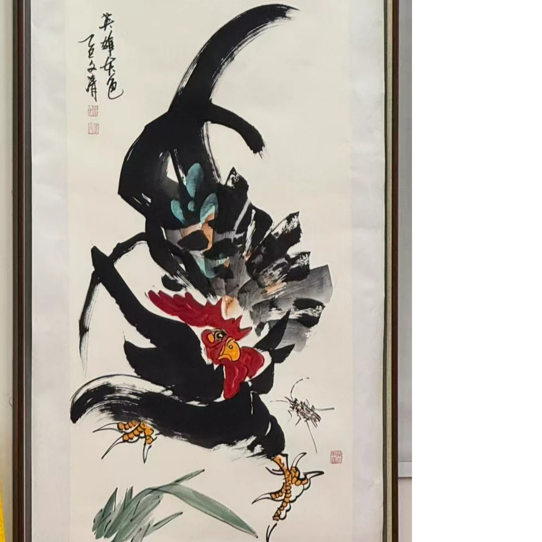 橱窗展示/文峰美术/徐文清/宣纸国画/带证书