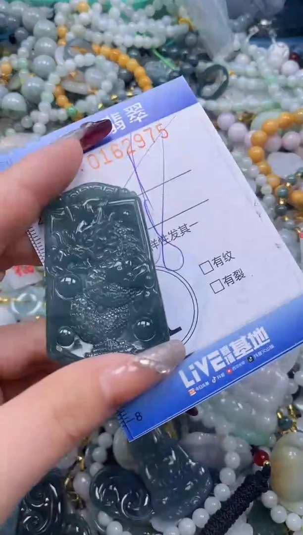 【闪购商品】翡翠颈饰未镶嵌闪购0162975多样性发其一