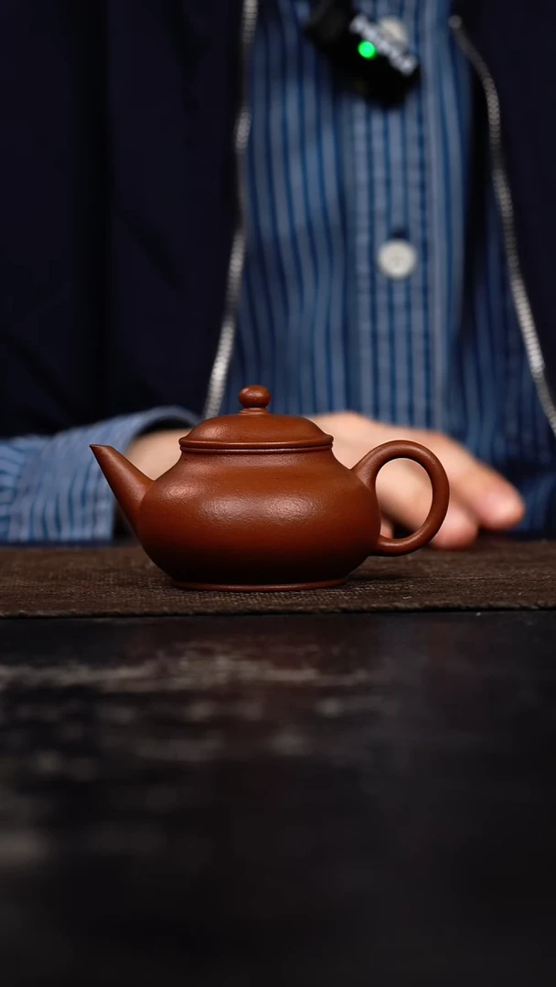 茶壶紫砂原矿手工壶95CC