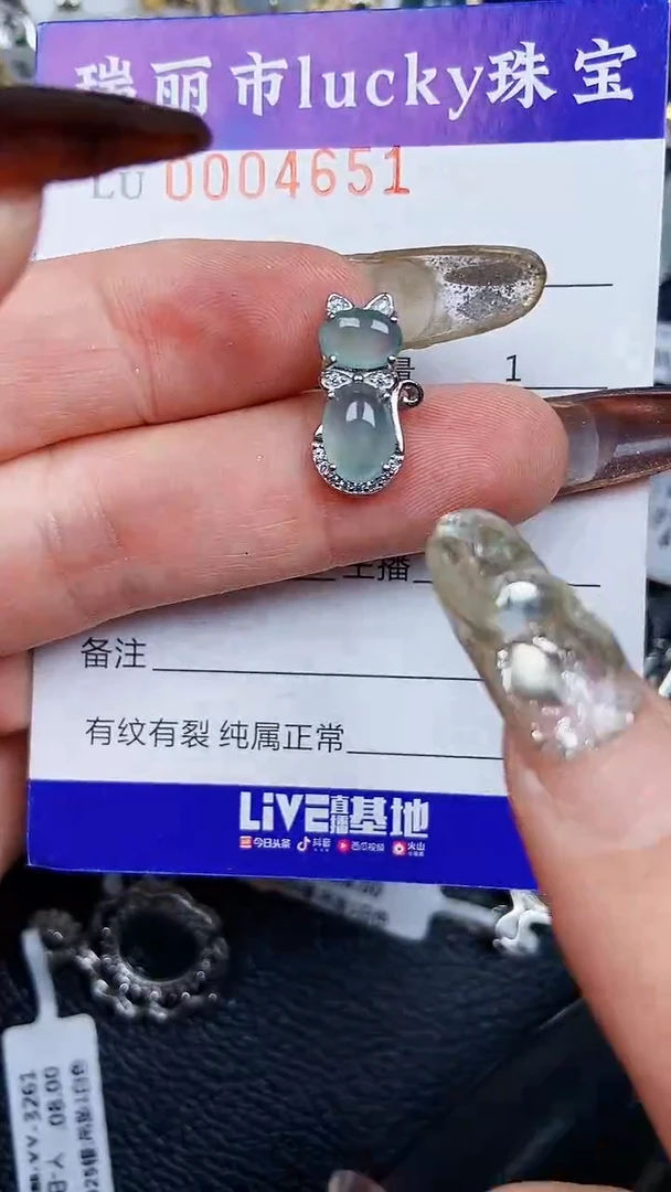 颈饰未镶嵌翡翠4651