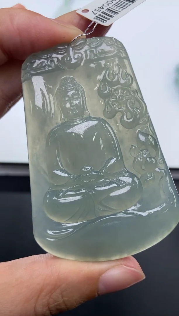 未镶嵌挂件翡翠374429    多人