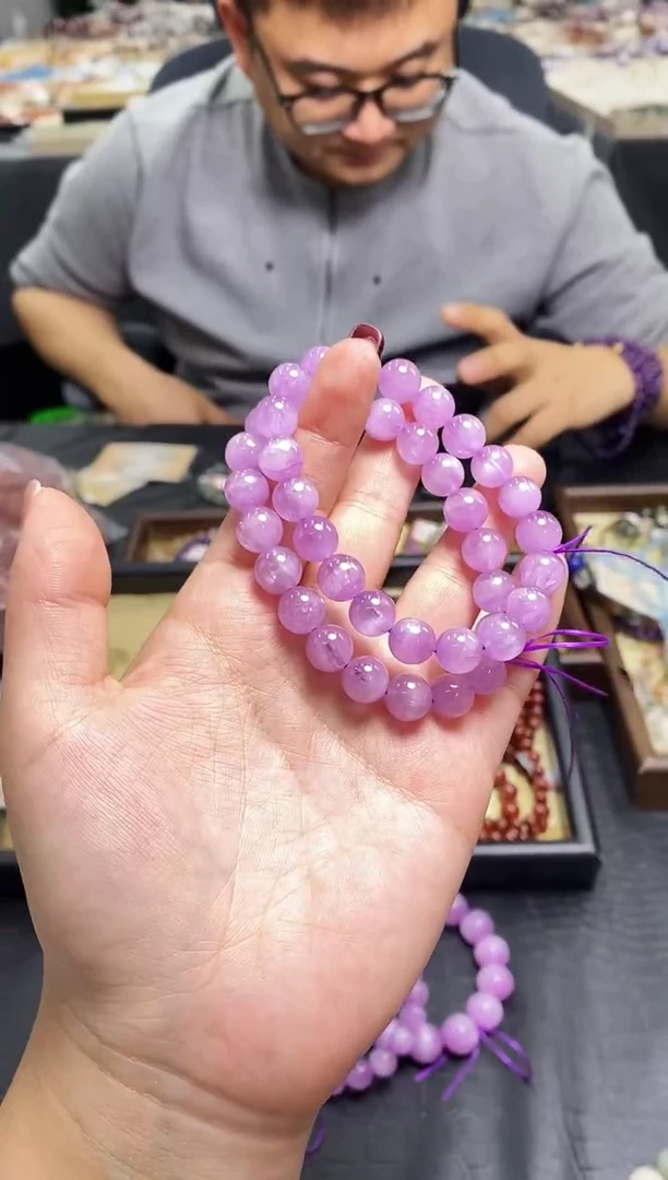 未镶嵌锂辉石手串手串465