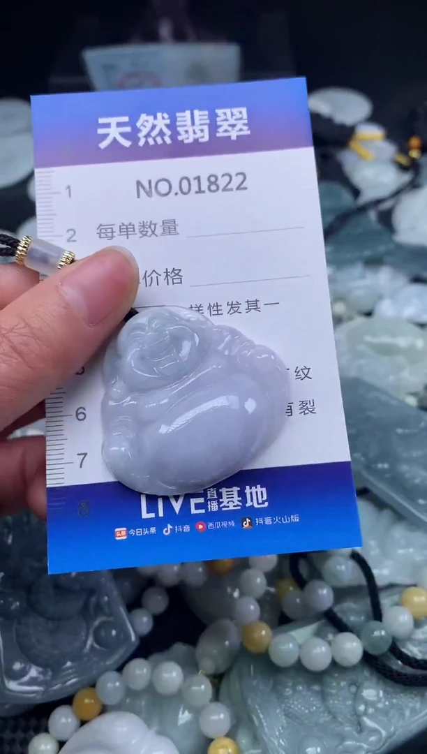 颈饰未镶嵌翡翠天然缅甸翡翠1822