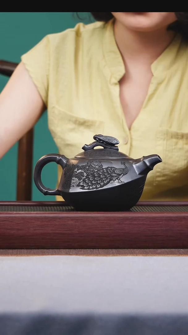 茶壶紫砂宜兴原矿紫砂作品