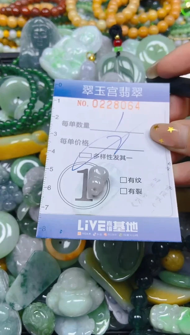 颈饰未镶嵌翡翠闪购C0228064多样性发其一