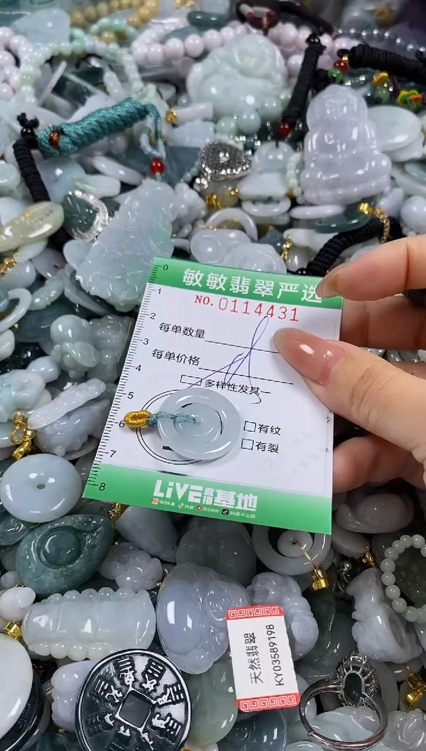 【闪购商品】翡翠颈饰未镶嵌闪购0114431多样性发其一