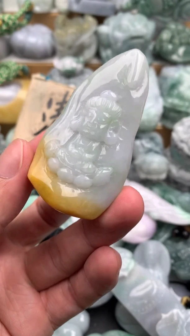 吊坠(不含链)未镶嵌翡翠1