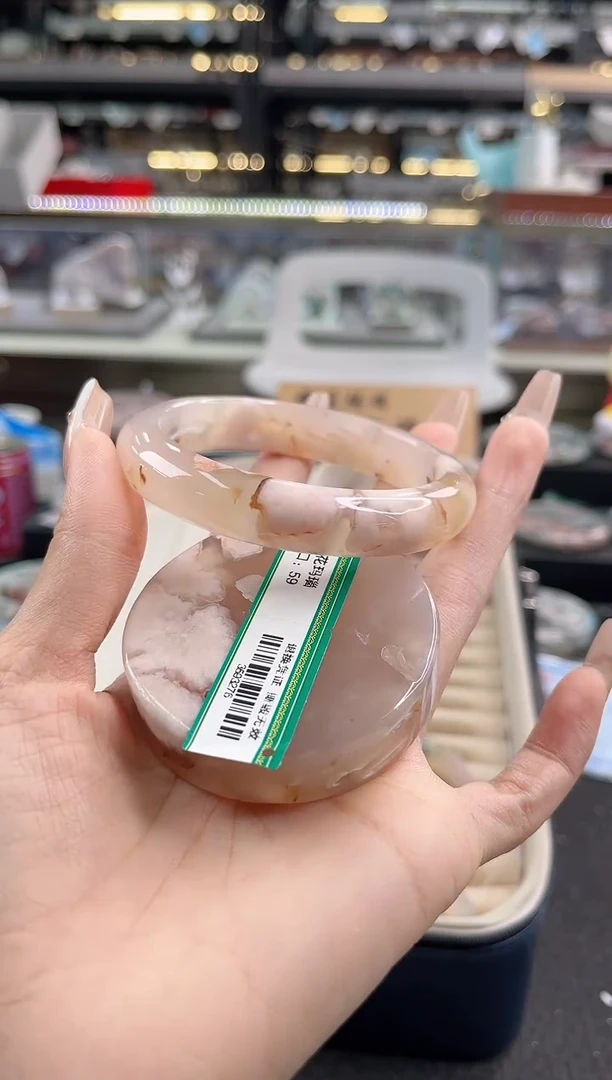 未镶嵌手镯石英质玉60圈口 （赠品镯心）3593276