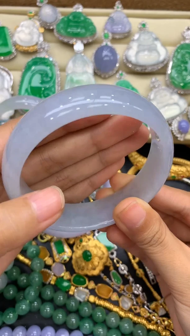 翡翠手镯未镶嵌386-中国好珍宝