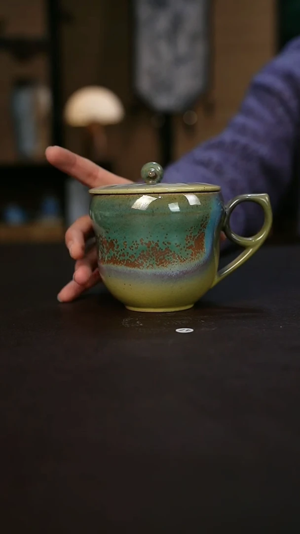 【闪购商品】景德镇陶瓷杯碗柴烧多人