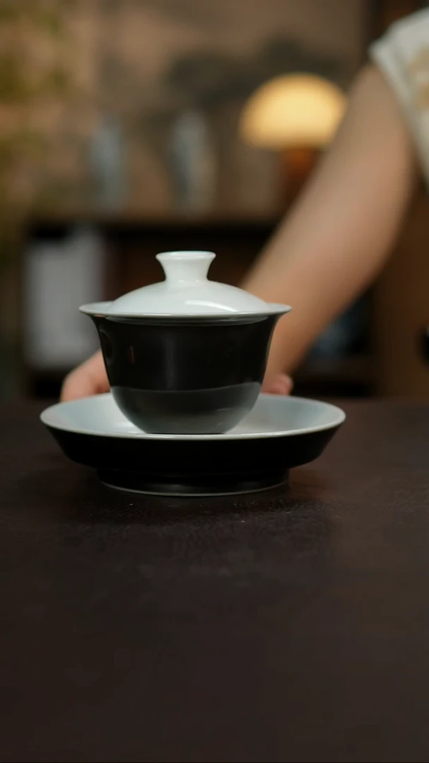 杯景德镇陶瓷杯碗柴烧多人