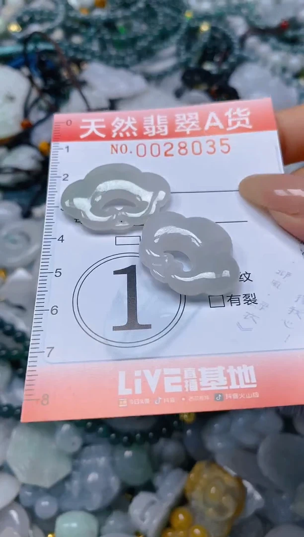 翡翠未镶嵌颈饰闪购0028035