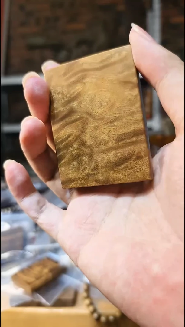 楠木（金丝楠）把件无事牌