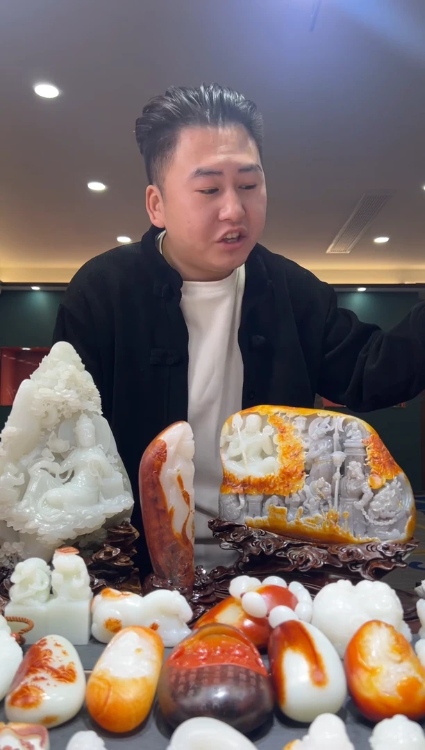 未镶嵌和田玉把件繁*和田玉